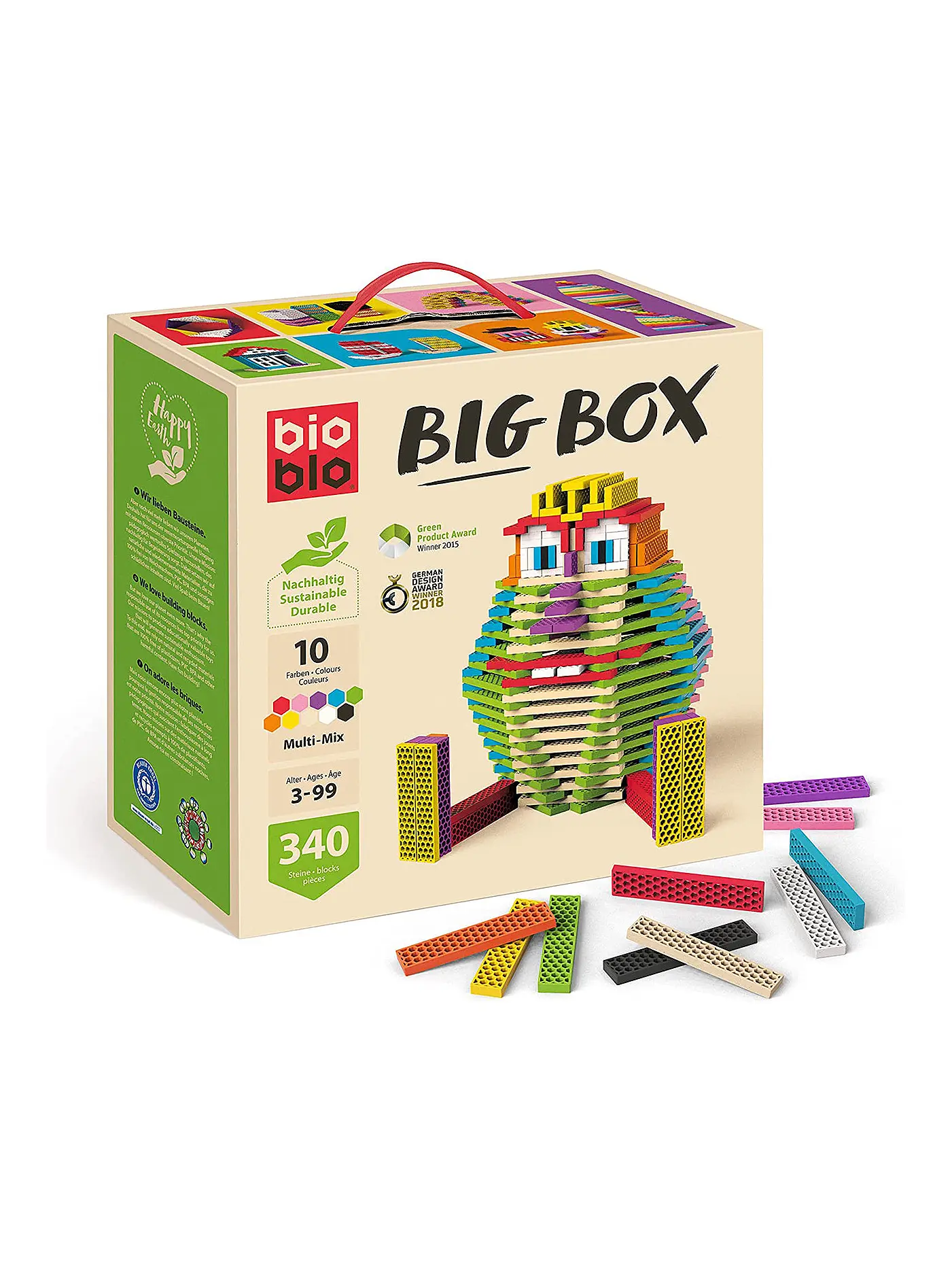 Bioblo | Big Box Multi-Mix mit 340 Bausteinen | 